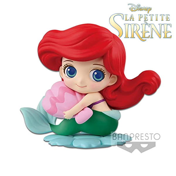 Disney Q Posket Sweetiny Ariel 8cm Classic Color
